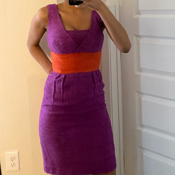 Trina Turk Color Block Dress - Picture 3 of 6